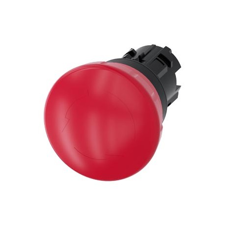3SU1000-1LB20-0AA0 - 3SU1000-1LB20-0AA0 SIEMENS Emergency stop mushroom pushbutton, 22 mm, round, plastic, red, 40 mm, latching a..