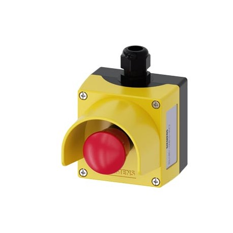 3SU1851-0NB10-4GC2 - 3SU1851-0NB10-4GC2 SIEMENS AS-Interface enclosure for command devices 22 mm, round, Enclosure material metal..