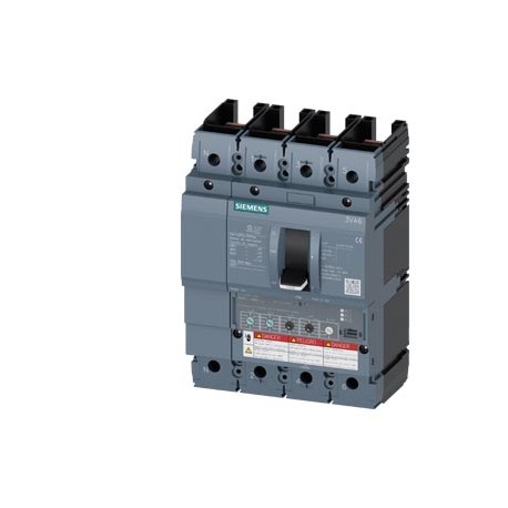3VA6140-5HM41-0AA0 - 3VA6140-5HM41-0AA0 SIEMENS circuit breaker 3VA6 UL frame 150 breaking capacity class M 35kA @ 480V 4-pole, l..