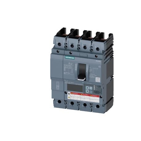 3VA6140-6KT41-0AA0 - 3VA6140-6KT41-0AA0 SIEMENS circuit breaker 3VA6 UL frame 150 breaking capacity class H 65kA @ 480V 4-pole, l..