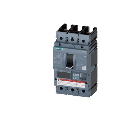 3VA6140-8KT31-0AA0 - 3VA6140-8KT31-0AA0 SIEMENS circuit breaker 3VA6 UL frame 150 breaking capacity class L 150kA @ 480V 3-pole, ..