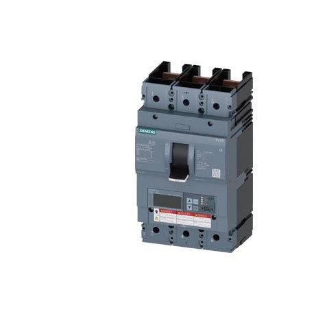3VA6340-8KM31-0AA0 - 3VA6340-8KM31-0AA0 SIEMENS circuit breaker 3VA6 UL frame 400 breaking capacity class L 150kA @ 480V 3-pole, ..