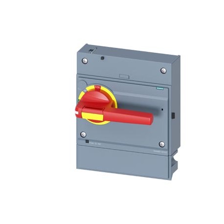 3VA9687-0EK25 - 3VA9687-0EK25 SIEMENS FRONT MOUNTED ROTARY OPERATOR EMERGENCY-OFF WITH DOOR INTERLOCKING IEC IP30/40 ACCESSO..