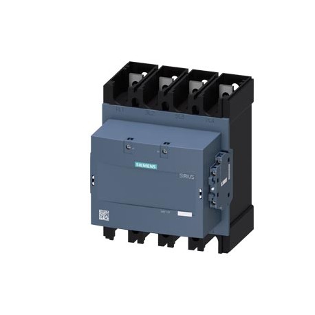 3RT1373-6AE36 - 3RT1373-6AE36 SIEMENS Contactor, AC-1, 400 A/400 V/40 °C, S12, 4-pole, 24-60 V AC, 20-60 V DC, 2 NO+2 NC, Co..