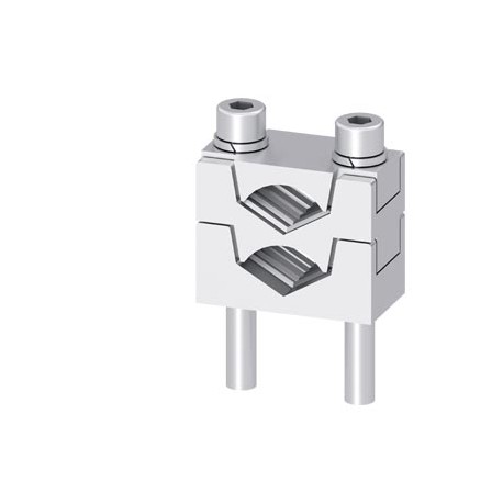 3NP1961-1BB20 - 3NP1961-1BB20 SIEMENS Prism terminal double 2x 150 185mm2, for size NH3 1-pole with flat terminal, accessory..