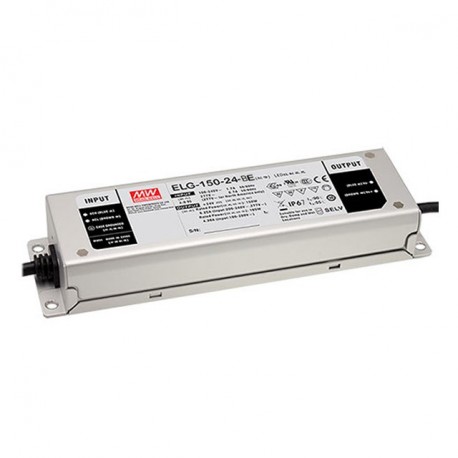 ELG-150-36BE - ELG-150-36BE MEANWELL AC-DC Single output LED Driver mix mode (CV+CC) with PFC, Output 36VDC / 4.17A, 3 in 1..