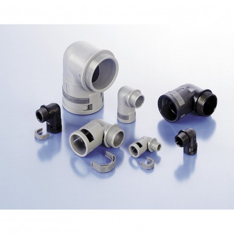 BVWD-P167GT-8 - BVWD-P167GT-8 7TAA292150R0409 THOMAS AND BETTS CONDFTNG 90D PG16 NW17 IP66 8MM BLK