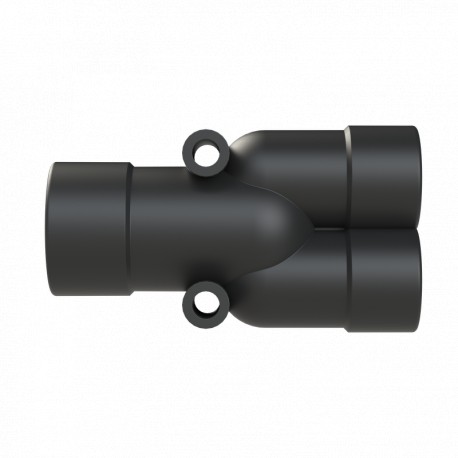 BVYR-171212 - BVYR-171212 7TAA292150R0466 THOMAS AND BETTS Y-CONN 1PC 2XNW12,NW17 PA6 IP68 BLK