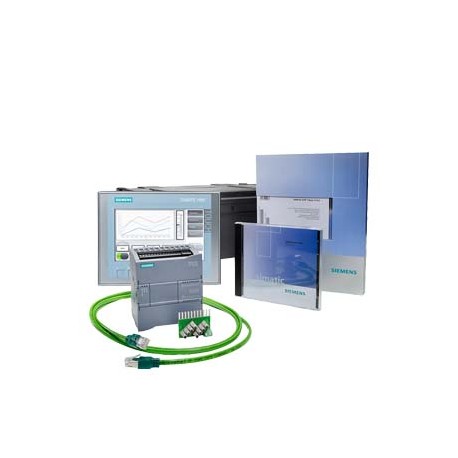 6AV6651-7DA01-3AA4 - 6AV6651-7DA01-3AA4 SIEMENS S7-1200+KTP700 Basic starter kit Consisting of: CPU 1212C AC/DC/relay, HMI KTP700..
