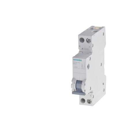 5SY6010-7KL - 5SY6010-7KL SIEMENS Miniature circuit breaker 230 V 6kA, 1+N-pole/1 MW, N left C 10 A