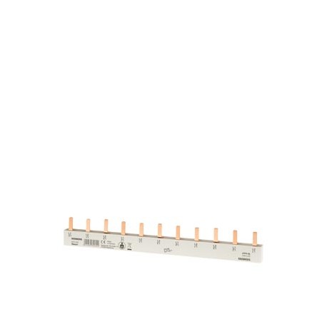 5ST3667 - 5ST3667 SIEMENS Pin busbar, 10 mm2 connection: 3-phase/+ 8x phase touch-safe for 1FI, 4-pole, NLI+8LS, 1-pole