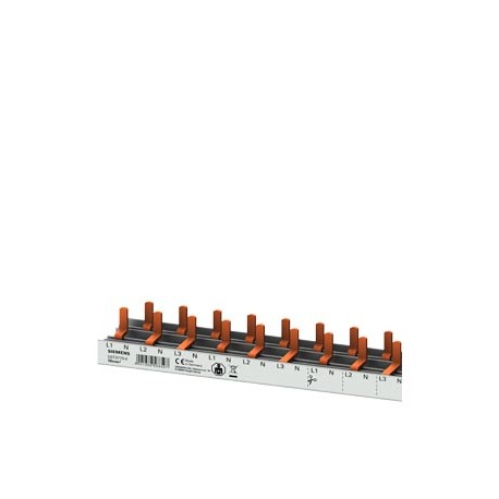 5ST3773-0 - 5ST3773-0 SIEMENS compact Pin Busbar, 10mm2 connection: 3p/N compact device 1 MW touch protected 1000mm cutt..