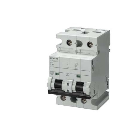 5SP5292-7 - 5SP5292-7 SIEMENS Miniature circuit-breaker 440 V DC DC 10 kA, 2-pole, C, 125 A