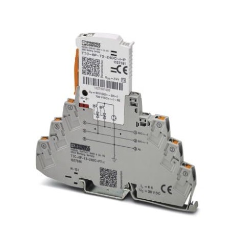 TTC-6P-T3-24DC-PT-I - TTC-6P-T3-24DC-PT-I 1027586 PHOENIX CONTACT Type 3 surge protection device