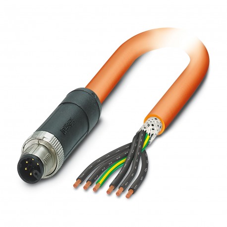 SAC-6P-M12MSM/ 3,0-PUR PE SH - SAC-6P-M12MSM/ 3,0-PUR PE SH 1414954 PHOENIX CONTACT Power cable