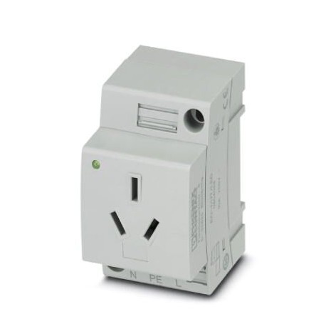 EO-I/UT/LED - EO-I/UT/LED 0804089 PHOENIX CONTACT Socket, Pin connector pattern type I, Screw connection, for China/Austra..