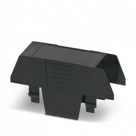 EH 22,5-C SS/ABS-PC BK9005 - EH 22,5-C SS/ABS-PC BK9005 1025855 PHOENIX CONTACT DIN rail housing, Upper part, connection opening on one s..