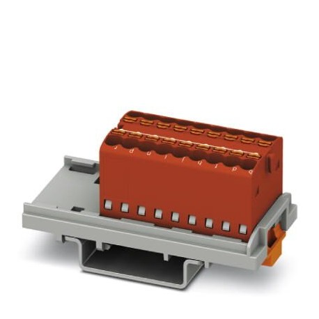 PTFIX 18X1,5-NS35 RD - PTFIX 18X1,5-NS35 RD 1046951 PHOENIX CONTACT Distribution block, bridged internally, The blocks can be bridg..