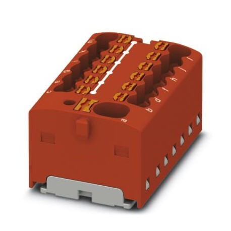 PTFIX 4/12X1,5-G RD - PTFIX 4/12X1,5-G RD 1046975 PHOENIX CONTACT Distribution block, nom. voltage: 450 V, nominal current: 17.5 A..