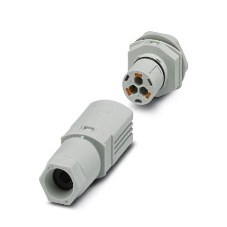 IPD WD 3P2,5 M25 GY - IPD WD 3P2,5 M25 GY 1047322 PHOENIX CONTACT Panel feed-through, Push-in connection, number of positions: 2+P..