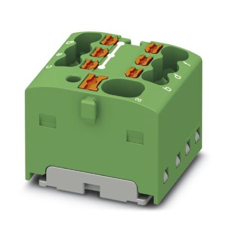 PTFIX 4/6X1,5-G GN - PTFIX 4/6X1,5-G GN 1047482 PHOENIX CONTACT Distribution block, nom. voltage: 450 V, nominal current: 17.5 A,..