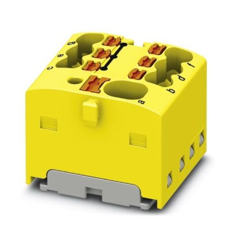 PTFIX 4/6X1,5-G YE - PTFIX 4/6X1,5-G YE 1047483 PHOENIX CONTACT Distribution block, nom. voltage: 450 V, nominal current: 17.5 A,..
