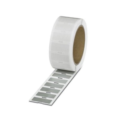 EML-D (40X15)R SR - EML-D (40X15)R SR 1054877 PHOENIX CONTACT Label, detectable, Roll, silver, unlabeled, can be labeled with: T..