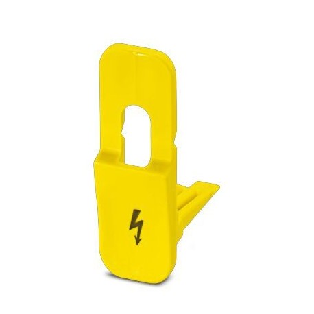CEC PTPOWER 35/50 - CEC PTPOWER 35/50 1056086 PHOENIX CONTACT Cover, yellow, labeled: Lightning flash, mounting type: plug in