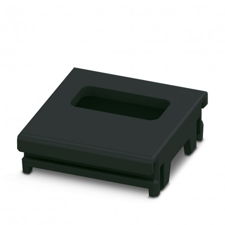 ICS25-F22U-9005 - ICS25-F22U-9005 1072494 PHOENIX CONTACT DIN rail housing, ICS filler, with USB function cutout, width: 25 mm..