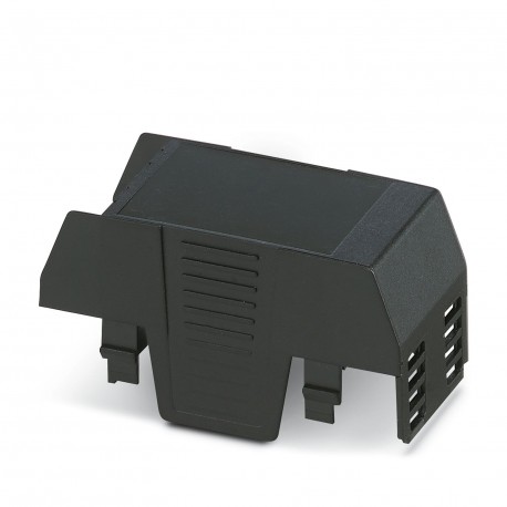 EH 35 F-C SS/ABS-PC BK9005 - EH 35 F-C SS/ABS-PC BK9005 1074862 PHOENIX CONTACT DIN rail housing, Upper part, One-way connection opening,..