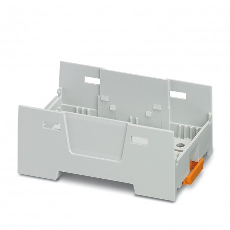 EH 45 F-B/ABS-PC GY7035 - EH 45 F-B/ABS-PC GY7035 1074969 PHOENIX CONTACT DIN rail housing, Lower housing part with base latch, flat d..