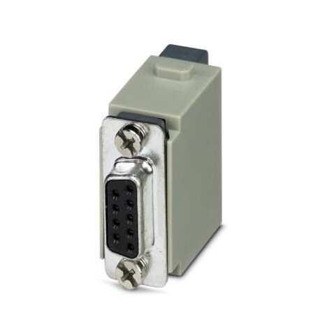 HC-M-DSUB-09/2-CT-M - HC-M-DSUB-09/2-CT-M 1079796 PHOENIX CONTACT HEAVYCON pin contact insert module, D-SUB 9, crimp connection, f..