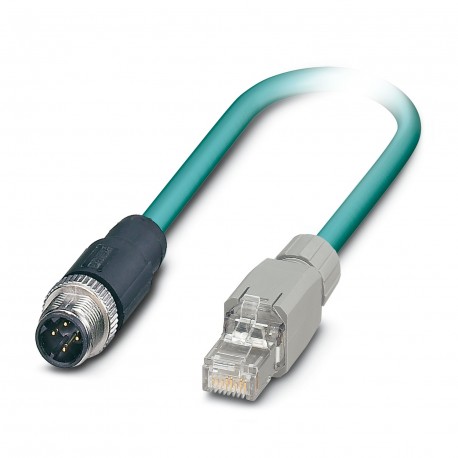 NBC-MSD/ 1,3-939/R4AQ SCO RAIL - NBC-MSD/ 1,3-939/R4AQ SCO RAIL 1081327 PHOENIX CONTACT Network cable, PROFINET CAT5 (100 Mbps), 4-position, ..