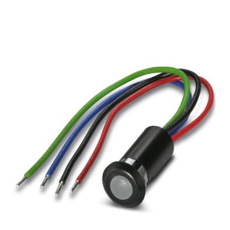 HS LCA-RGB-10X5-L - HS LCA-RGB-10X5-L 1082299 PHOENIX CONTACT 10 mm signal light with SMD-LED 5 mm (color: RGB) for assembly on ..