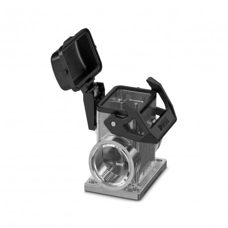 HC-STA-B06-SHWSC-2SSM32-ELC-AL - HC-STA-B06-SHWSC-2SSM32-ELC-AL 1082576 PHOENIX CONTACT Box mounting bases B6, with single locking latch, mat..