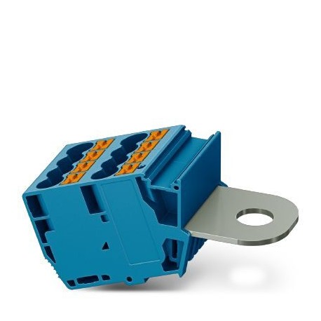 AGK PT 8X6/M10 BU - AGK PT 8X6/M10 BU 1083235 PHOENIX CONTACT Pick-off terminal block, nom. voltage: 1000 V, nominal current: 41..
