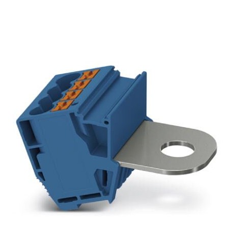 AGK PT 4X6/M10 BU - AGK PT 4X6/M10 BU 1083237 PHOENIX CONTACT Pick-off terminal block, nom. voltage: 1000 V, nominal current: 41..