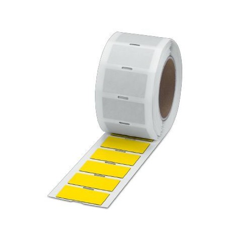 EMLP (60X30)R YE - EMLP (60X30)R YE 1096324 PHOENIX CONTACT Label, Roll, yellow, unlabeled, can be labeled with: THERMOMARK ROL..