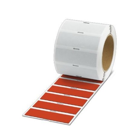 EMLP (100X30)R RD - EMLP (100X30)R RD 1096332 PHOENIX CONTACT Label, Roll, can be ordered: by line, red, can be labeled with: TH..