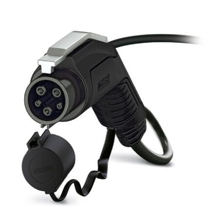 EV-T1G2C-1AC40A-25FT12ASBK11U - EV-T1G2C-1AC40A-25FT12ASBK11U 1102140 PHOENIX CONTACT AC charging cable, AC charging cable with vehicle conn..