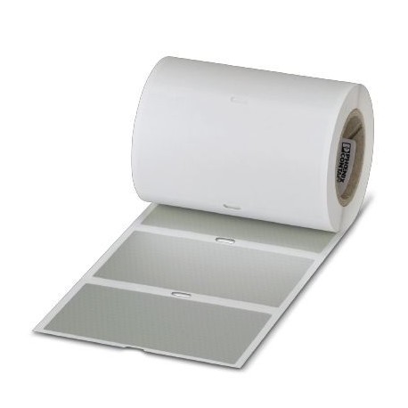 EMLS (100X50)R SR - EMLS (100X50)R SR 1128352 PHOENIX CONTACT Safety label with special adhesive, Roll, silver, unlabeled, can b..