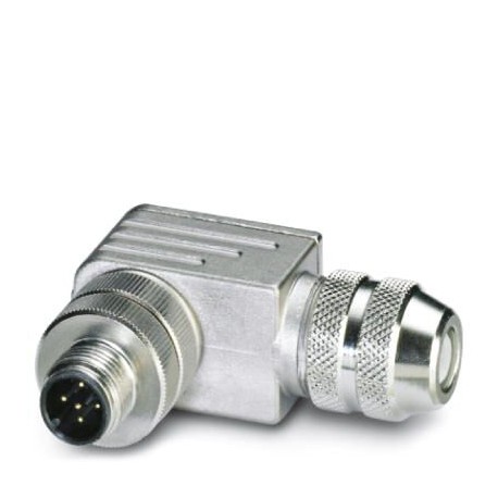 SACC-M12MR-5CON-PG 9-SH ADH - SACC-M12MR-5CON-PG 9-SH ADH 1411893 PHOENIX CONTACT Connector, 5-pos., shielded, angled M12 plug, A-coded, s..