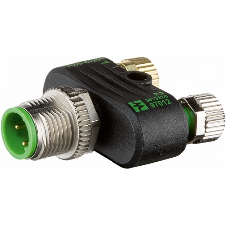 7000-41221-0000000 - 7000-41221-0000000 MURRELEKTRONIK T-coupler M12 male / M8 female 0°