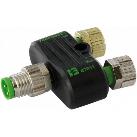 7000-88621-0000000 - 7000-88621-0000000 MURRELEKTRONIK T-coupler M8 male 3 pole / 2x M8 female 3 pole