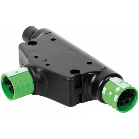 7000-P8401-0000000 - 7000-P8401-0000000 MURRELEKTRONIK T-coupler MQ15 male / 2x MQ15 female