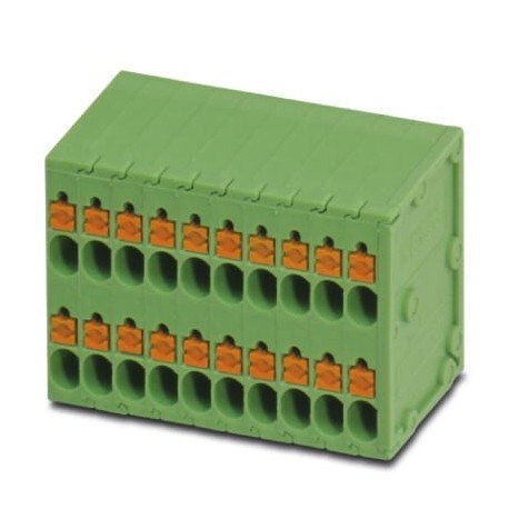 SPTD 1,5/ 3-H-3,5 GN6018 LCBK - SPTD 1,5/ 3-H-3,5 GN6018 LCBK 1003902 PHOENIX CONTACT PCB terminal block SPTD 1,5/ 3-H-3,5 GN6018 LCBK 10039..