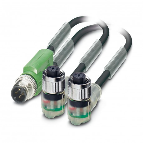 SAC-3P-M12Y/2X7,0-PUR/FR-2LB - SAC-3P-M12Y/2X7,0-PUR/FR-2LB 1413690 PHOENIX CONTACT Cable for sensors/actuators SAC-3P-M12Y/2X7,0-PUR/FR-2L..