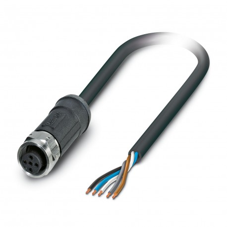 SAC-5P- 0,8-28X/M12FS OD - SAC-5P- 0,8-28X/M12FS OD 1417978 PHOENIX CONTACT Cable for sensors/actuators SAC-5P 0,8-28X/M12FS OD 1417978