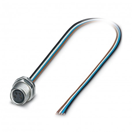 SACC-DSI-M8FS-4CON-M10/1,2 - SACC-DSI-M8FS-4CON-M10/1,2 1001344 PHOENIX CONTACT Female mont. mainstream. p/ sensors/actuators, 4-pin, M8,..