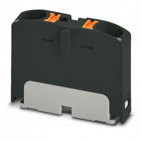 PTFIX 2X4 BK - PTFIX 2X4 BK 1028367 PHOENIX CONTACT Block for distribution, Terminal base, rated voltage: 450 V, nominal cu..